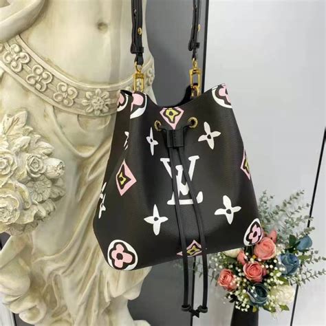 louis vuitton neonoe bucket bag|louis vuitton monogram bucket bag.